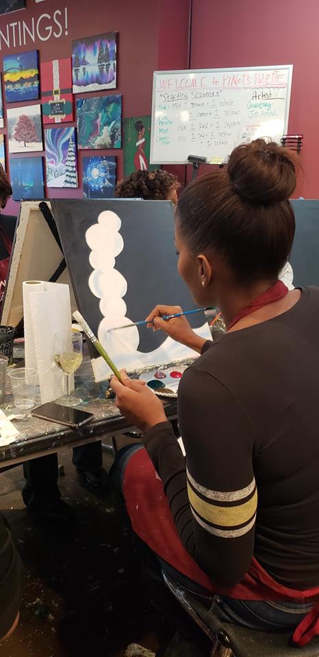 Want To Attend A Painting Class But Aren’t Sure You Can Paint?? Have No Fear- That’s What We’re Here For! Anyone Can Paint! 